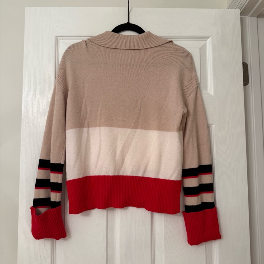 Design History Johnny Collar Sweater View 3